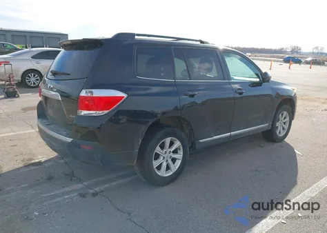 2011 Toyota Highlander Se V6 z USA, uszkodzony, nr VIN 5TDBK3EH9BS092812